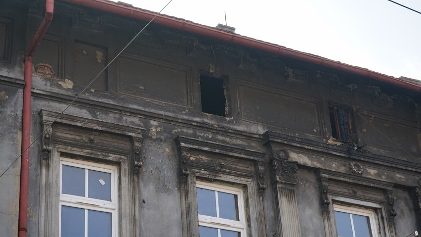 Pożar w Zabrzu wybuchł w kamienicy przy ul. Bytomskiej