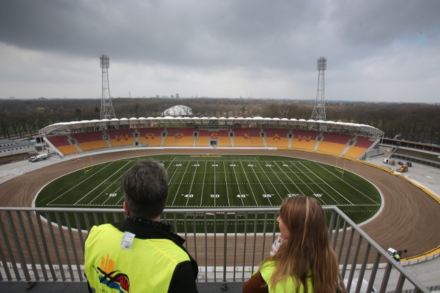 30.03.2017 wroclawstadion olimpijski juz w przyszlym miesiacu rozpocznie normalna dzialanosc gospodarzami beda zuzlowcy i footbolisci amerykanscystadion olimppijski budowa zuzelgazeta wroclawskapawel relikowski / polska press