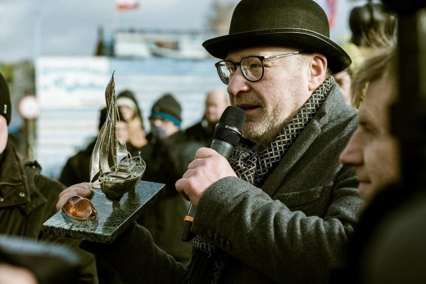 100. rocznica zaślubin Polski z morzem w Pucku. Generał Józef Haller wyruszył z Wielkiej Wsi na rejs po Bałtyku