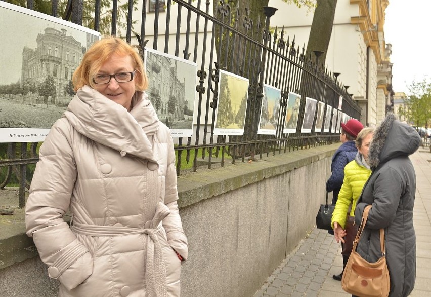 Wystawa o ulicy Piłsudskiego na ulicy Piłsudskiego w Radomiu