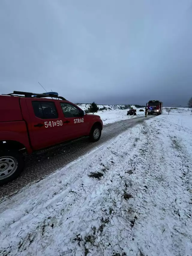 Wypadek skutera śnieżnego w Zakopanem