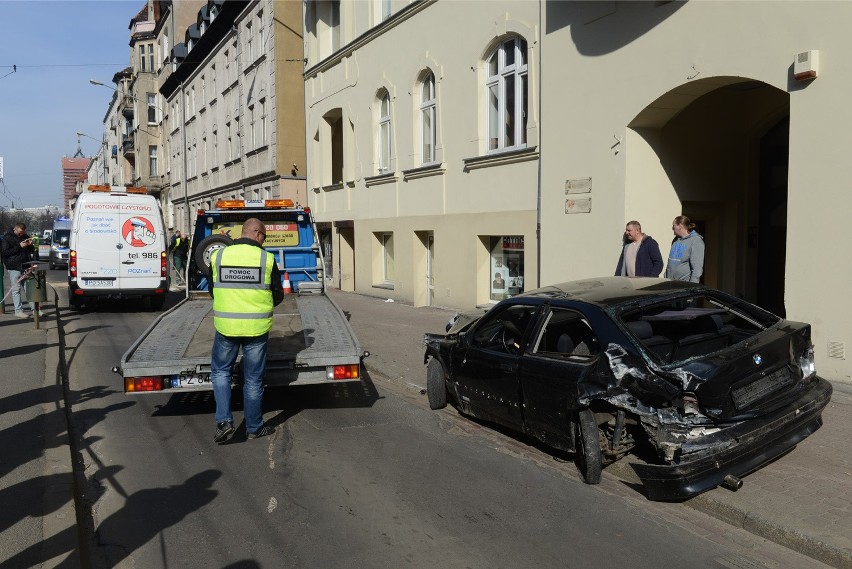 Wypadek na Wierzbięcicach w Poznaniu