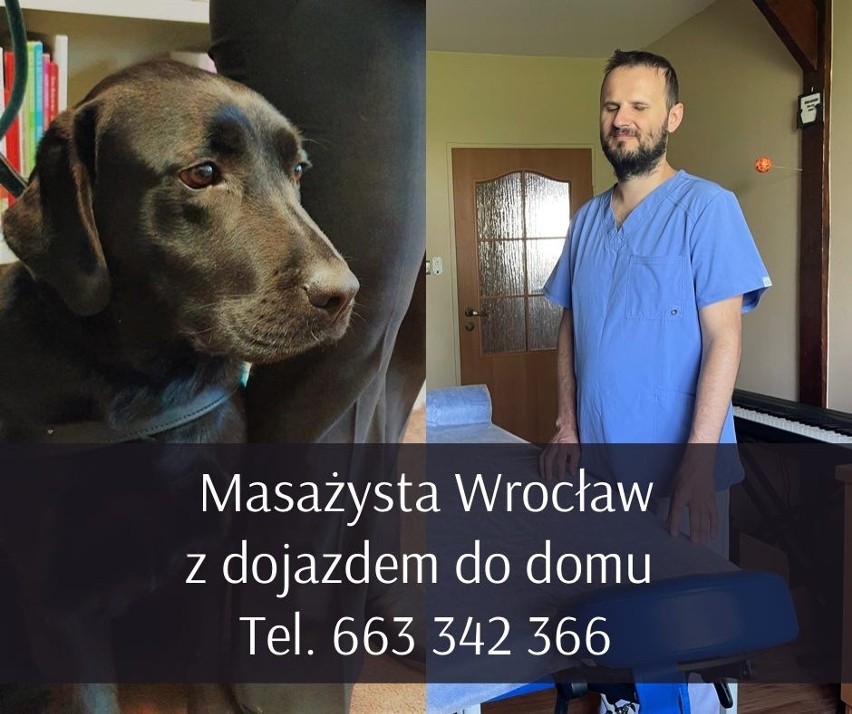 Wrocław. Niewidomy masażysta potrzebował pieniędzy na leczenie psa. Wrzucił informację w Internecie. Odzew go kompletnie zaskoczył