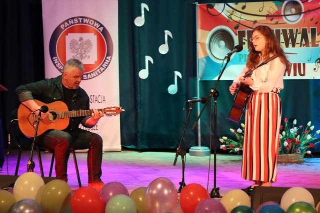 Konkurs piosenek o zdrowiu odbył się w Domu Kultury w Przysusze.