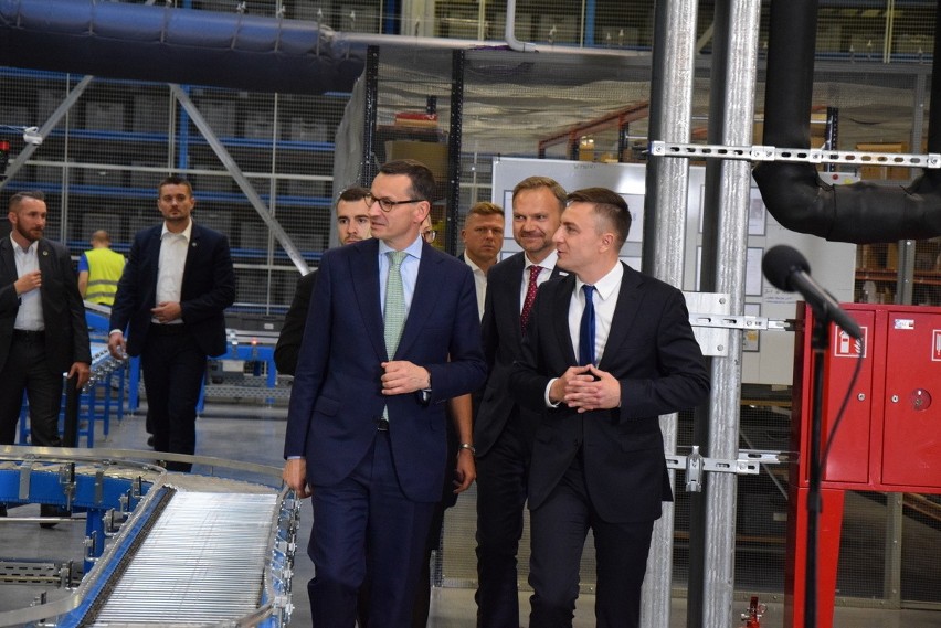 Premier Mateusz Morawiecki w Częstochowie. Odwiedził...