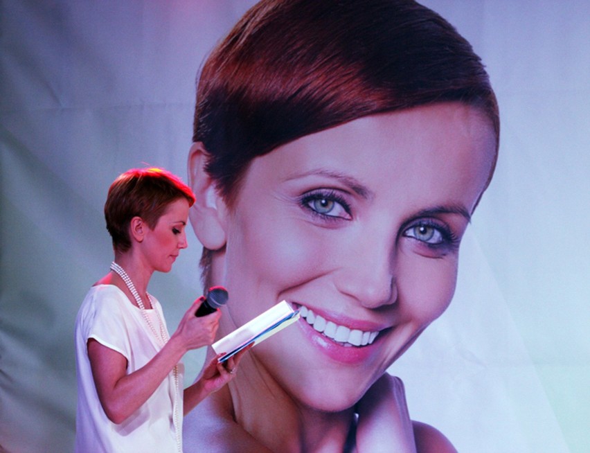 Aktorka Katarzyna Zielińska i moda w Focus Mall