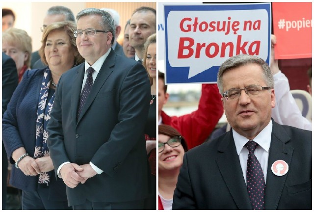 Bronisław Komorowski w Szczecinie.