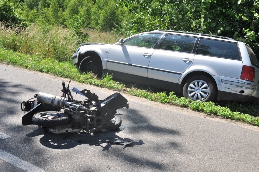 Wypadek koło Radomyśla