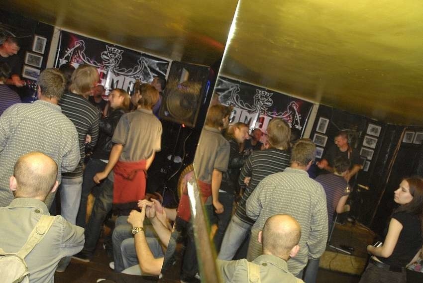 W piątek w Motor Rock Pub wystąpil zespól Magmen ze Slupska....