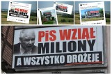 „PiS wziął miliony” - billboardy kampanii PO robią furorę w Internecie [MEMY] 
