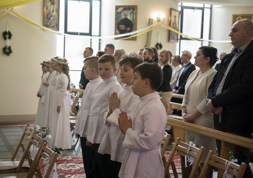 Uroczystość I Komuni Św. w Kwaśniowie