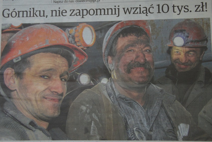 10 tys. zł dla górników. Wypełnij wniosek z Gazetą Krakowską