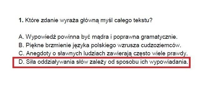 Sprawdzian szóstoklasisty 2014 z CKE. Zobacz ARKUSZ I...