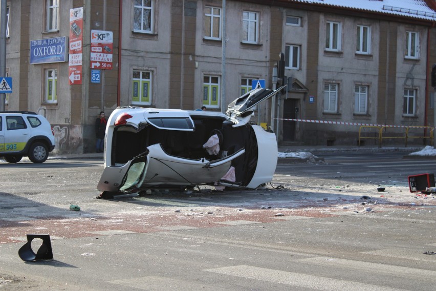 Śmiertelny wypadek na ulicy Szczecińskiej w Słupsku.