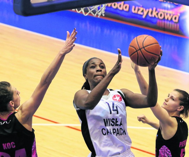 Jantel Lavender obok Justyny Żurowskiej była najskuteczniejszą koszykarką Wisły Can-Pack w sobotnim meczu z Artego Bydgoszcz