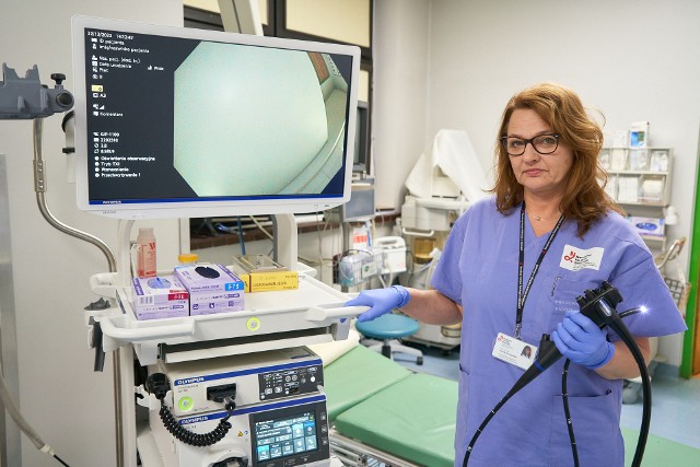 Narodowy Instytut Onkologii w Gliwicach ma nowoczesny zestaw do badań endoskopowych