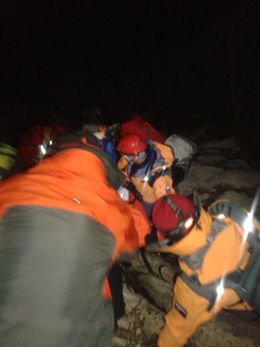 Tatry Słowackie. Trudna akcja ratunowa na Jastrzębiej Turni [ZDJĘCIA]