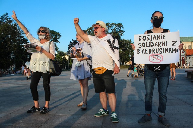 Akcja solidarności z Białorusią