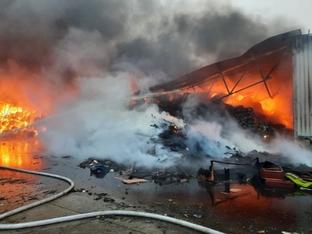 Pożar w Promniku