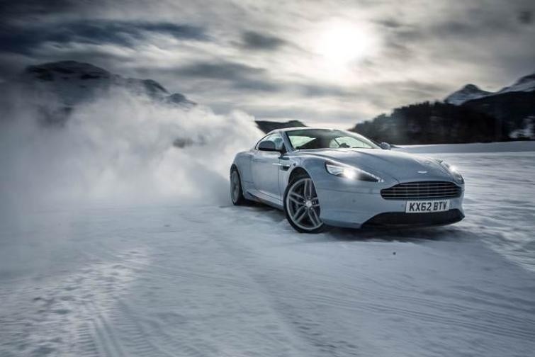 Aston Martin on ice 2013 - zdjęcia