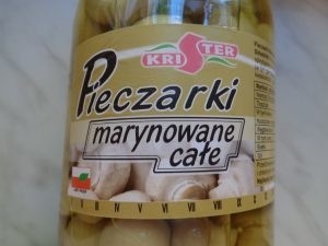 GIS wycofuje produkt "Pieczarki marynowane całe KRISTER 900...