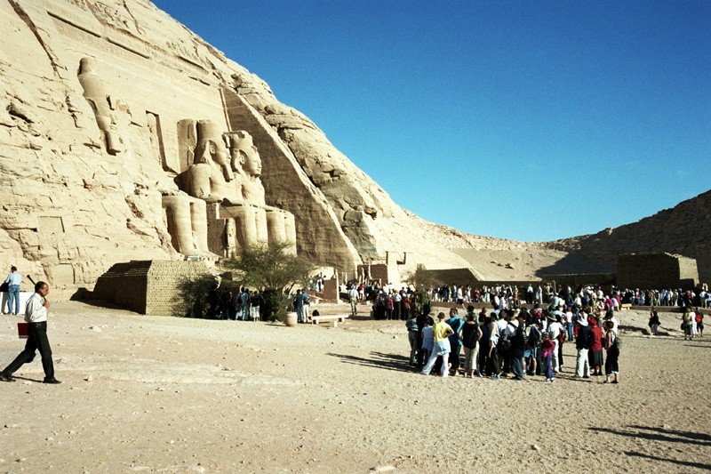 Abu Simbel w Egipcie