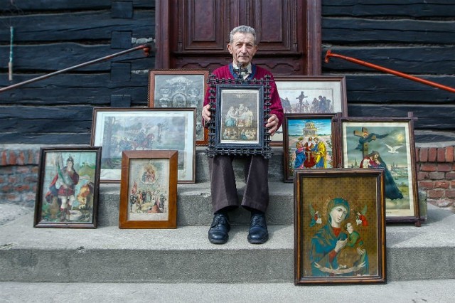 W bardzo bogatej kolekcji Edwarda Rożka najwięcej eksponatów związanych jest z religią.