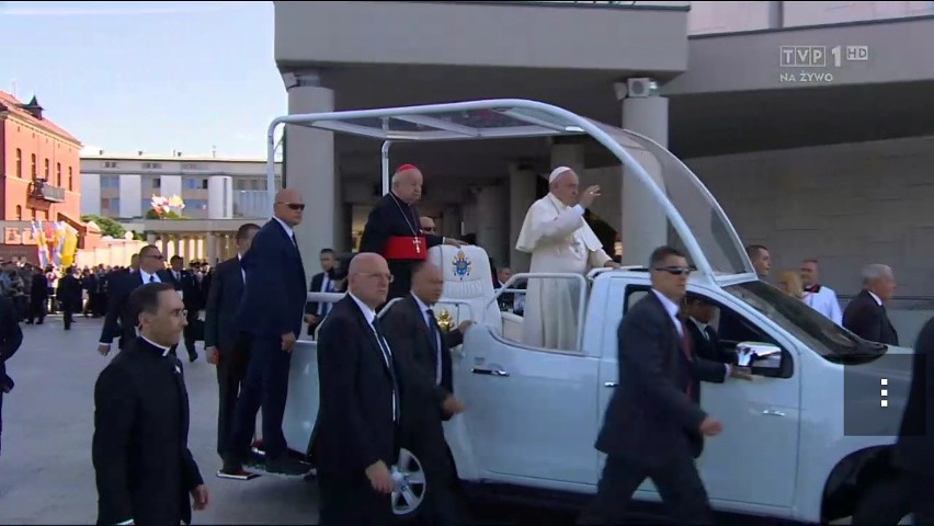 Papież Franciszek w Brzegach