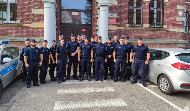 Wspólne patrole to efekt współpracy Komendy Miejskiej Policji w Koszalinie ze Szkołą Policji w Słupsku.