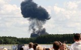 Radom. Katastrofa na Air Show. Rozbił się białoruski samolot Su-27