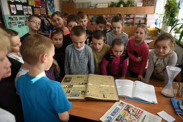 Niejednokrotnie „Nowości” gościły w „dziesiątce”. Tu na zdjęciu jedno ze spotkań z naszymi dziennikarzami