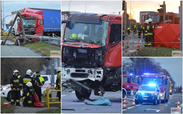 Dwoje strażaków zginęło w śmiertelny wypadku pod Czernikowem.