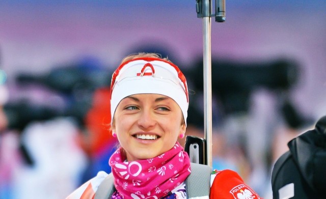 Monika Hojnisz-Staręga to liderka polskiej biathlonowej kadry