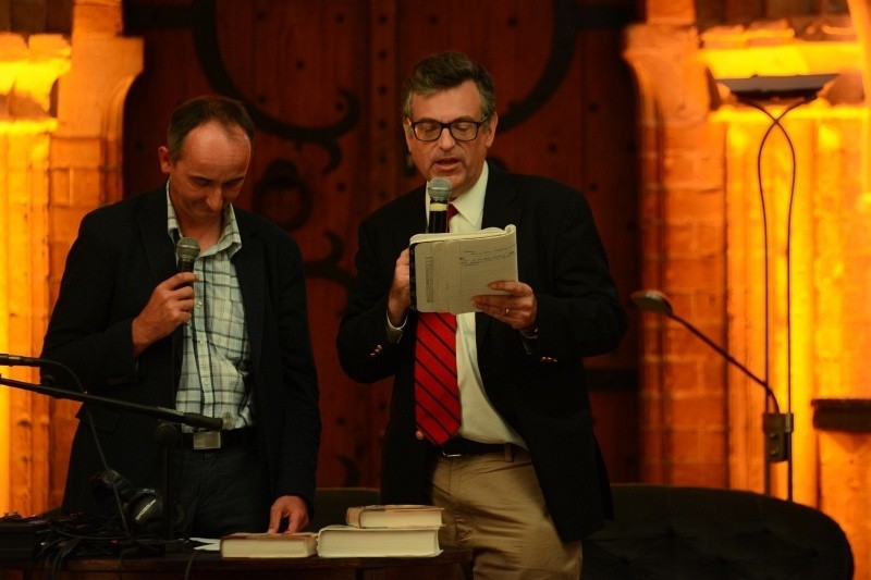 Jan Nowicki oczarował publiczność. W kościele świętego Jakuba czytał dzieło francuskiego noblisty