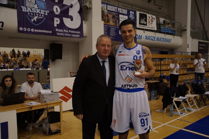 Wojciech Fraś z Enei Basket został wybrany MVP meczu z...