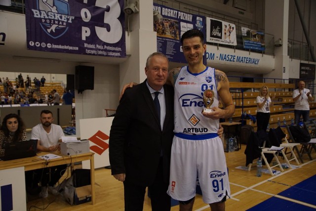 Wojciech Fraś z Enei Basket został wybrany MVP meczu z Polonią i potwierdził, że w tym sezonie to on właśnie będzie liderem poznańskiego beniaminka