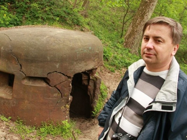 - Nasze bunkry przyciągają coraz więcej turystów - mówi Artur Musialski z Bledzewa.
