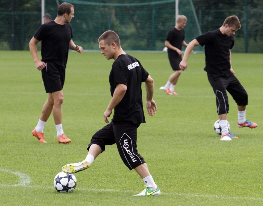 Pierwszy trening GKS Katowice: trener oglądał Widucha [ZDJĘCIA]