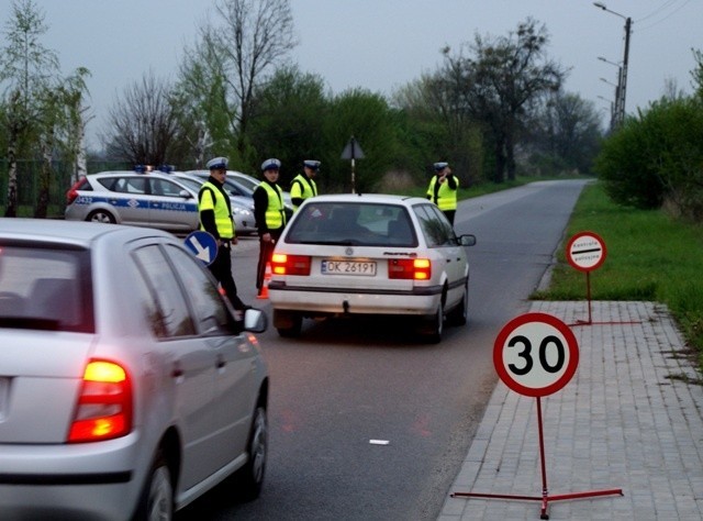 Tak wyglądał poniedziałkowy poranek na kędzierzyńskich drogach.