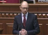 Kijów, Ukraina. Arsenij Jaceniuk: To jest rząd politycznych kamikadze (wideo)