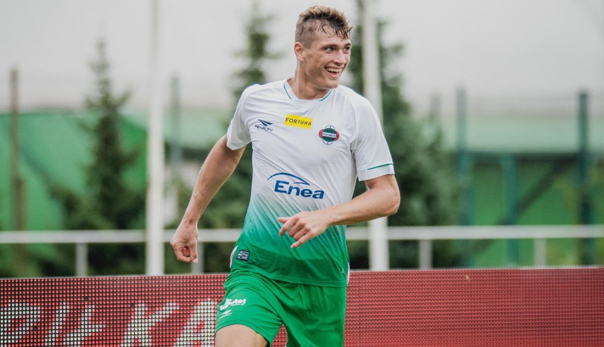 Karol Podliński, strzelec gola dla Radomiaka.