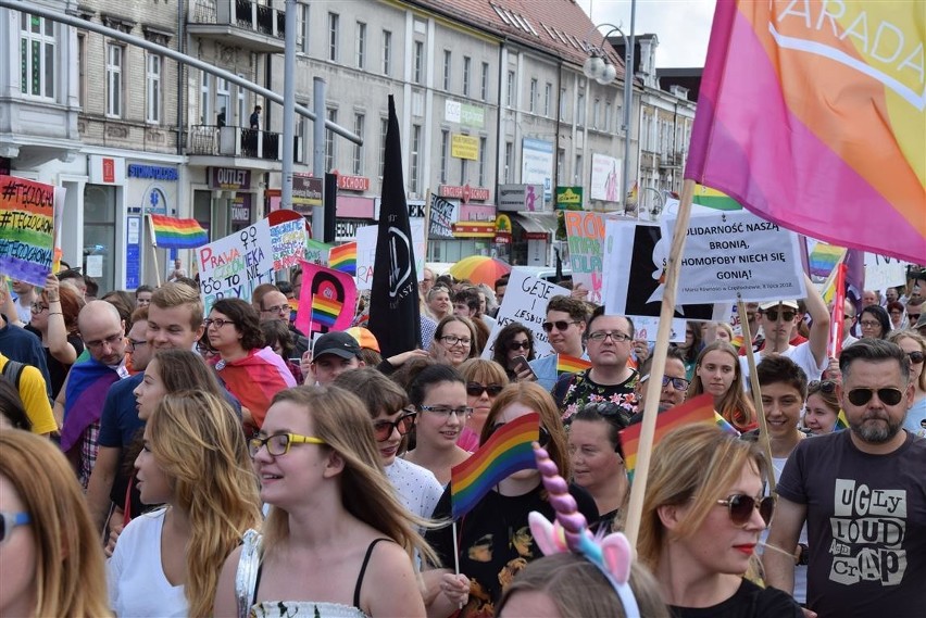 I Marsz Równości w Częstochowie. Były próby jego...