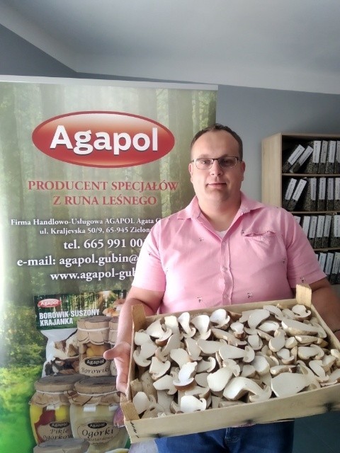 Marcin Trzebny, dyrektor ds. sprzedaży i marketingu w gubińskiej firmie Agapol.