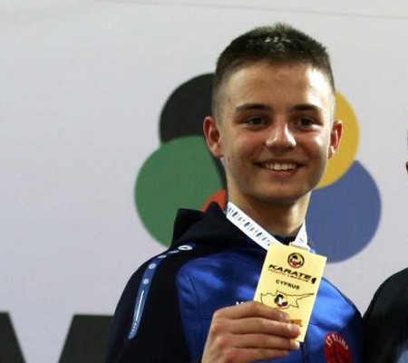 Karate WKF. Dominik Dziuda wygrał wszystkie walki