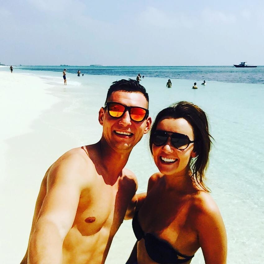 Mateusz Zachara z żoną na urlop wybrali Malediwy