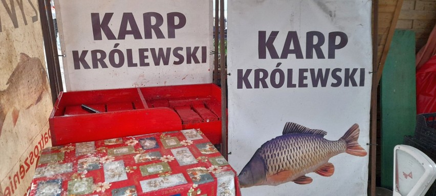 Karpie rozchwytywane na targowisku w Kielcach. Cena wyższa, a na stoiskach już pusto