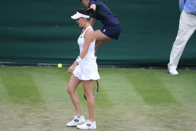 Agnieszka Radwańska odpadła z Wimbledonu.