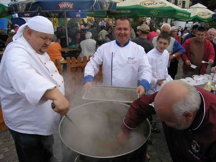 Aktor Grzegorz Komendarek i pisarka Hanna Szymanderska...