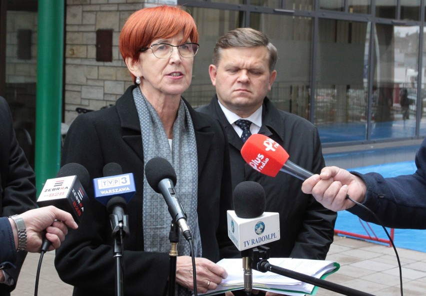 Minister Elżbieta Rafalska zwiedzała siedzibę radomskiego...