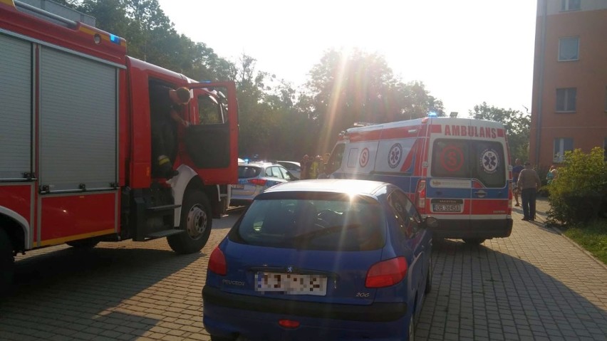 Wypadek ciężarówki w Brzegu. 85-letnia kobieta poszkodowana. Śmigłowiec LPR na ratunek